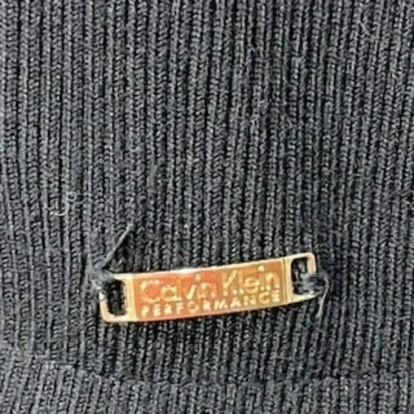 Calvin Klein black Quilted Puffer Front Zip Fully Lined Vest Women’s Size Large‎ - Picture 12 of 12